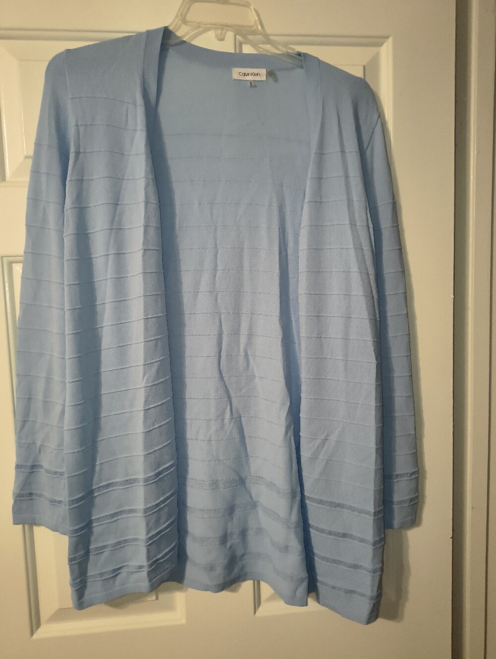 Calvin Klein Light Blue Cardigan – Size M